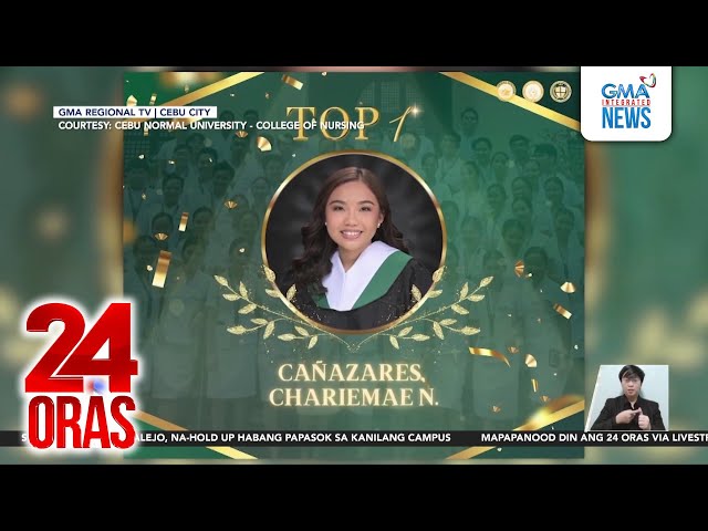 ⁣Top 1 ng 2024 PNLE, ibinahagi ang kwento ng tagumpay; 8 iba pang topnotchers, mula rin... | 24 Oras