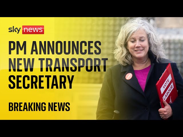 ⁣Heidi Alexander appointed new transport secretary