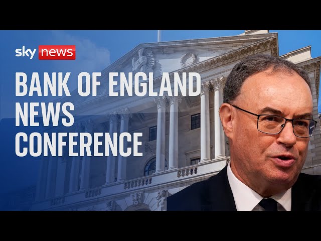 ⁣Bank of England Governor holds a news conference after publishing financial stability report