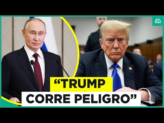 ⁣Presidente Putin sorprende con elogios a Donald Trump