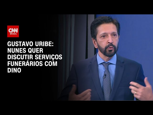 ⁣Gustavo Uribe: Nunes quer discutir serviços funerários com Dino  | BASTIDORES CNN