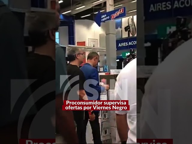 ⁣Proconsumidor supervisa ofertas por Viernes Negro