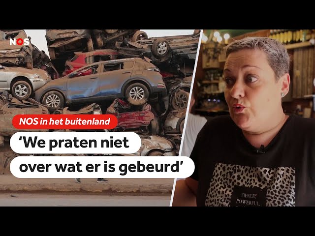 ⁣Spaans stadje krabbelt weer op, een maand na de overstroming