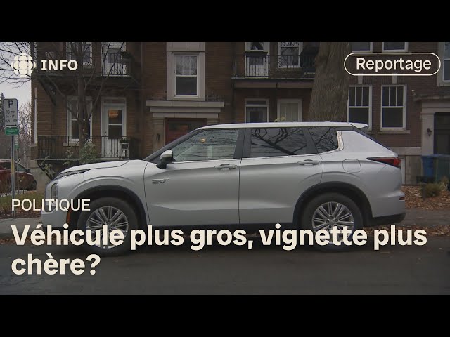 ⁣La Ville de Québec songe à tarifier le stationnement sur rue selon la taille des voitures