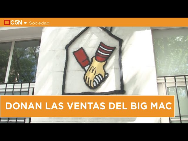 ⁣JORNADA SOLIDARIA entre MCDONALD'S y FUNDACIÓN SÍ: DONAR{AN el 100% de las VENTAS