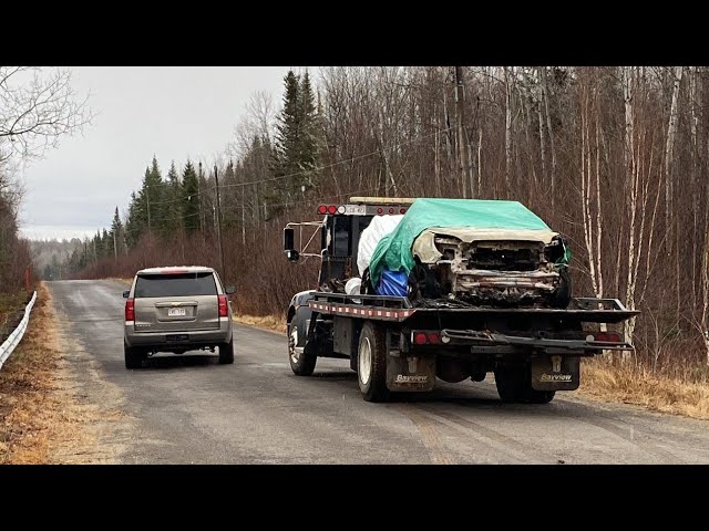 ⁣Bodies found inside burning SUV in New Brunswick