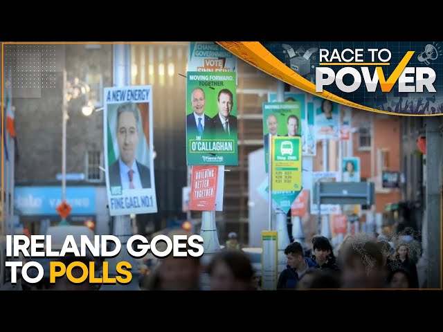 ⁣Ireland Votes: Big Test For Simon Harris' Fianna Fail Party | Race To Power