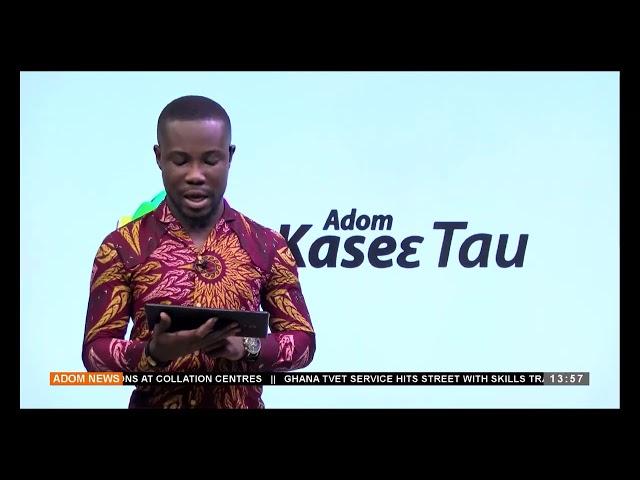 ⁣Kasee Tau At 1:55 PM on Adom TV (29-11-24)