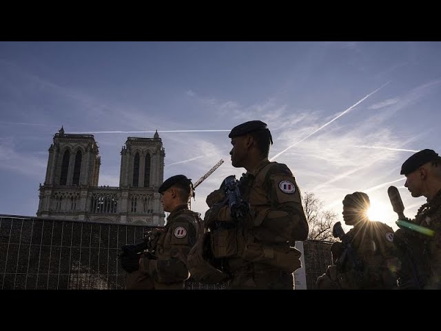 ⁣Notre Dame abre sus puertas cinco años después del devastador incendio