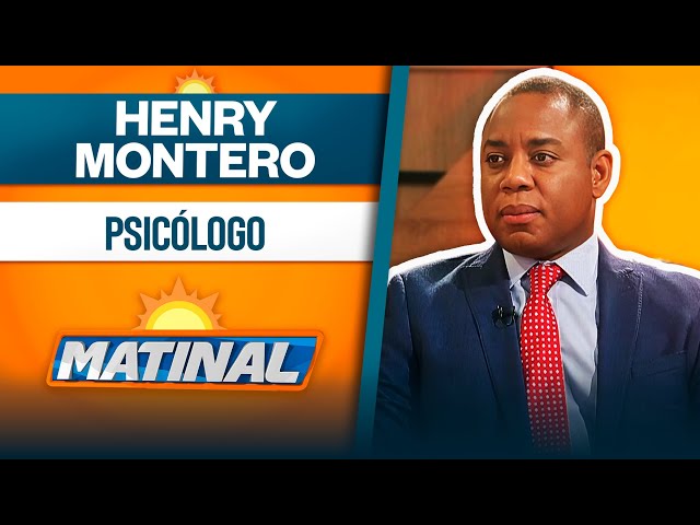 ⁣Henry Montero, Psicólogo  | Matinal