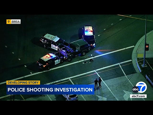 ⁣Brea police fatally shoot DUI suspect who rammed into cruiser