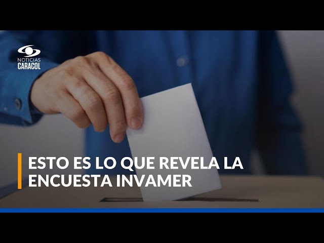 ⁣Análisis de los resultados de la encuesta Invamer Colombia Opina de noviembre