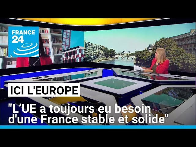 ⁣Mariya Gabriel : "L’UE a toujours eu besoin d'une France stable et solide" • FRANCE 2