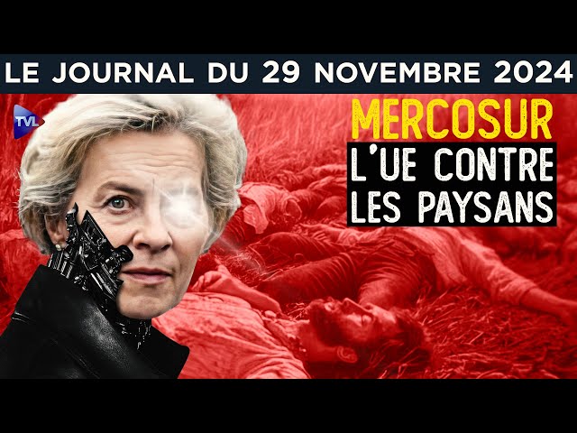 ⁣Accord UE-Mercosur : la tenaille bruxelloise - JT du vendredi 29 novembre 2024