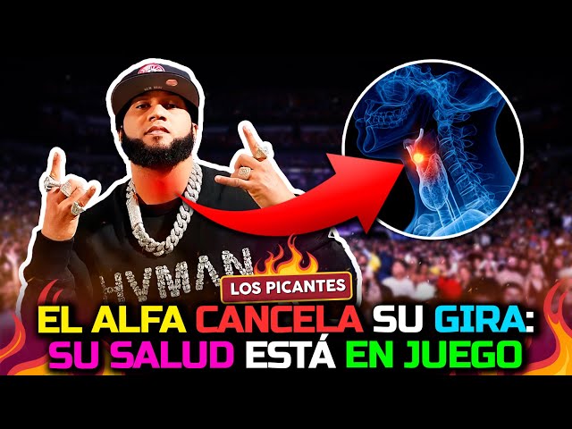 ⁣El Alfa obligado a cancelar su gira: Su salud está en juego | Vive el Espectáculo