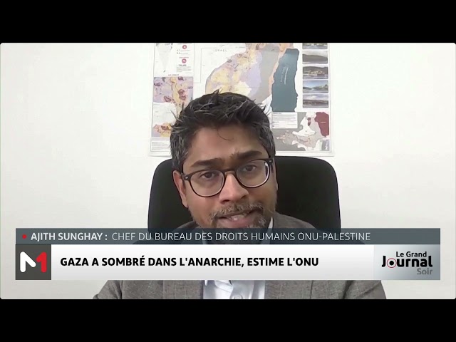 ⁣Gaza a sombré dans l'anarchie, estime l'ONU