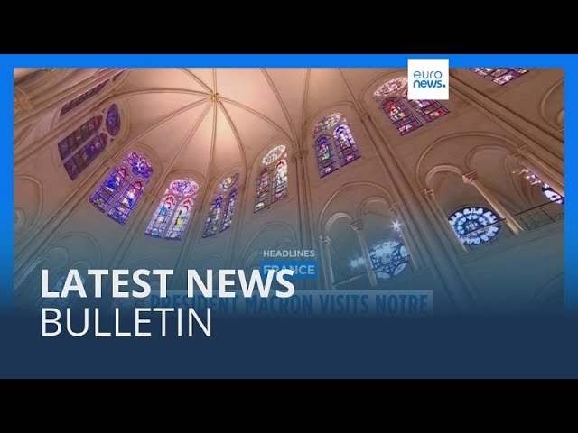 ⁣Latest news bulletin | November 29th – Evening