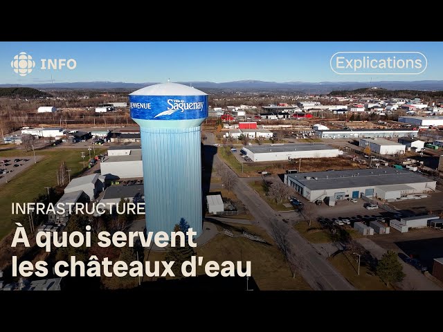 ⁣À quoi servent les châteaux d’eau?