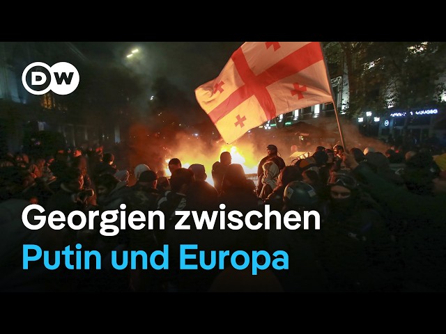 ⁣Polizeigewalt und Festnahmen: Ende des europäischen Traums in Georgien? | DW Nachrichten