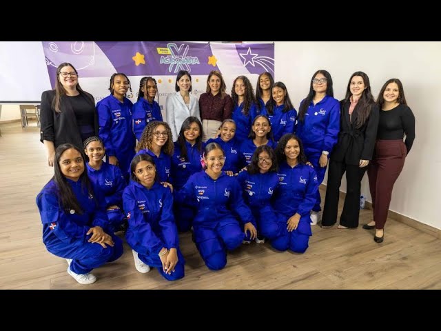 ⁣#Terceraemisión | 15 niñas dominicanas viajarán a la NASA gracias al programa “Ella es Astronauta”