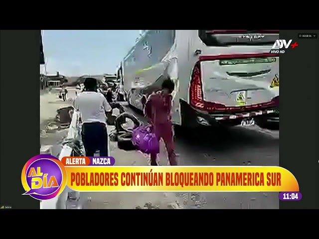 ⁣Nazca: Sector turismo es afectado tras 10 días de bloqueo de la Panamericana