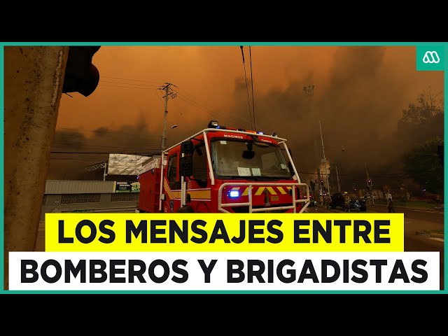 ⁣“Te deje fósforos”: Los mensajes entre nuevos brigadistas y bomberos detenidos por megaincendios