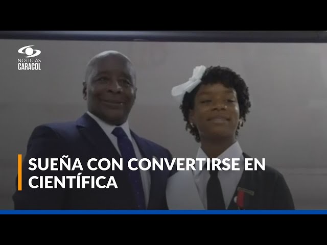 ⁣A sus 13 años se graduó como bachiller en Chocó: conozca la historia de Ainara Mena