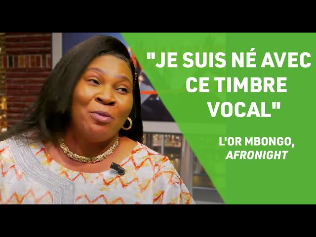 ⁣"Je suis dans le plan de Dieu", L'Or Mbongo dans Afronight