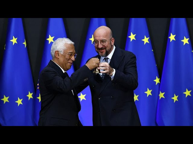 ⁣António Costa prend la tête du Conseil européen après le départ de Charles Michel