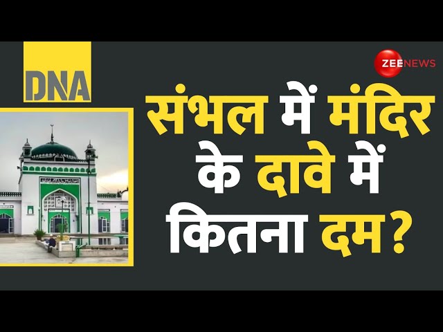 ⁣DNA: संभल मस्जिद में मंदिर होने के दावे की पड़ताल | Sambhal Jama Masjid |Reality Check Ground Report