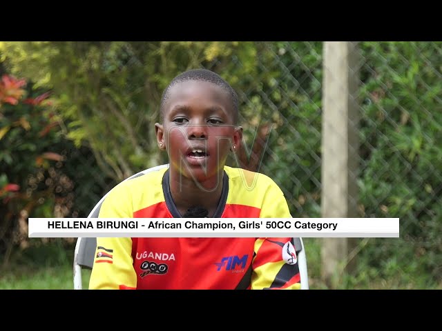 ⁣Hellena Burungi Ainomugisha crowned girls’ African Motocross champion