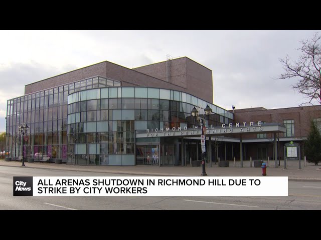 ⁣All arenas shutdown in Richmond Hill due to Labour