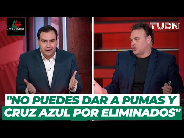 ⁣¡FAITELSON VS ALDO FARÍAS!  Se enciende la mesa de L4 por el Rayados vs Pumas | TUDN