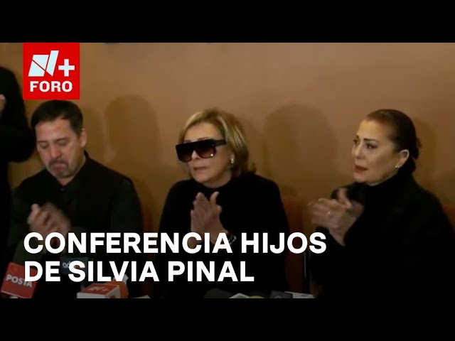 ⁣Conferencia de prensa de los hijos de Silvia Pinal - Paralelo 23