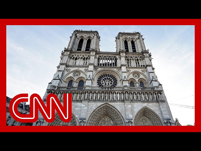 ⁣First look at Notre Dame’s breathtaking restoration five years after fire