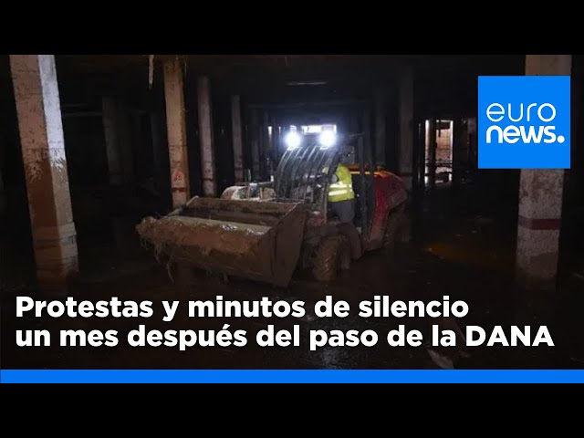 ⁣Así ha sido el primer mes tras el paso de la DANA: Valencia se recupera a paso lento