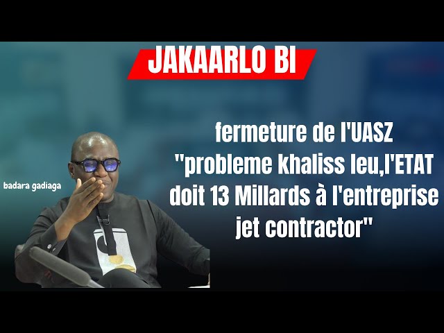 ⁣Badara GADIAGA sur la fermeture de l'UASZ "l'ETAT doit 13 Millards à l'entrepris