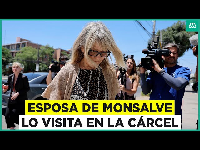 ⁣Video muestra la salida de la esposa de Manuel Monsalve tras visitarlo en la cárcel