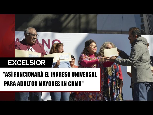 ⁣Arranca Programa Ingreso Universal en CDMX, pensión de 57 a 59 años