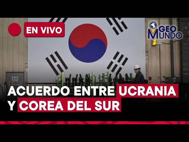 ⁣Ucrania y Corea del Sur acuerdan compartir información militar | Geomundo