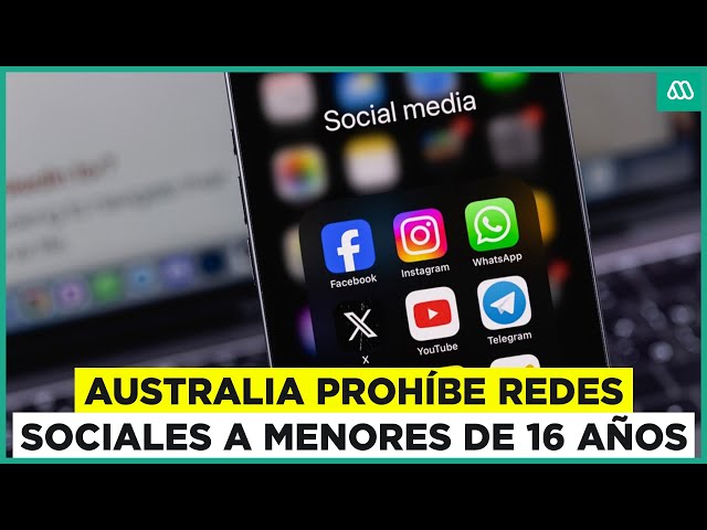 ⁣Australia prohíbe redes sociales a menores de 16 años