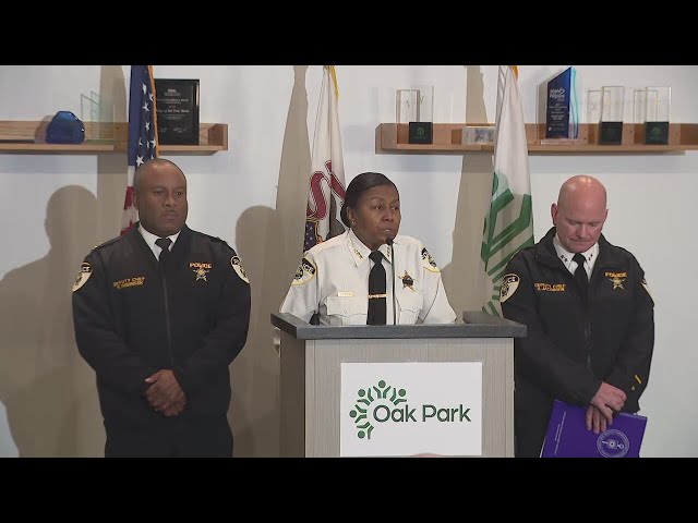 ⁣Oak Park police give update on deadly officer-involved shooting