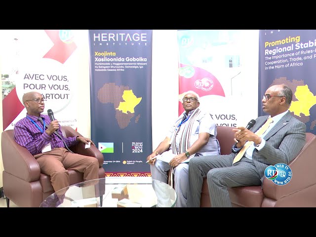 ⁣HERITAGE 2024 / MARTII SHARAF Agaasimaha Machadka Heritage, Mudane Mursal/ Agaasimaha AGA