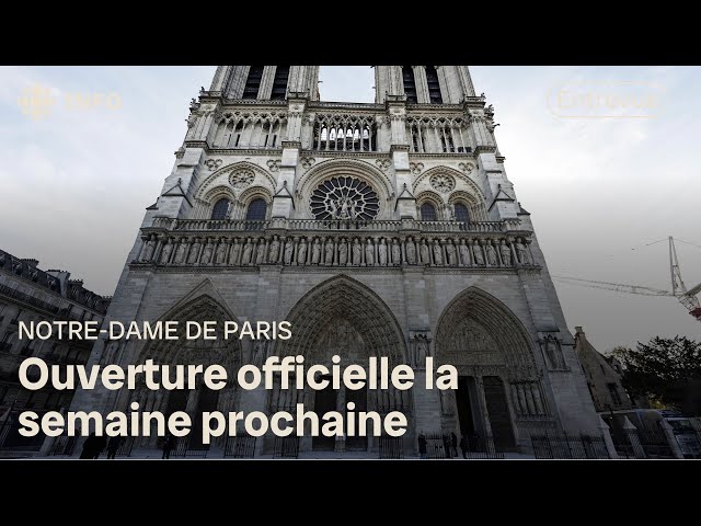 ⁣La nouvelle Notre-Dame de Paris enfin dévoilée : comment a-t-on fait pour la restaurer? | 24•60