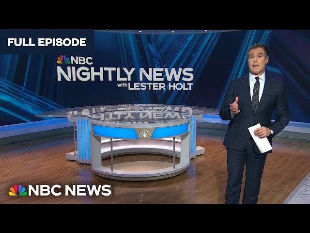 ⁣Nightly News Full Broadcast – Nov. 29