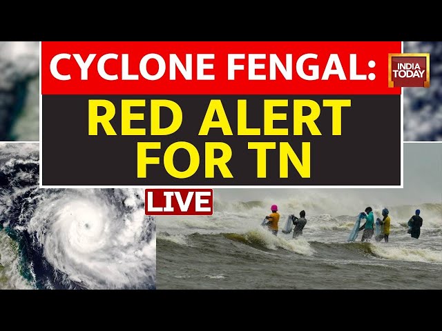 ⁣Tamil Nadu Cyclone LIVE: Cyclone Fengal To Hit Tamil Nadu And Puducherry | Tamil Nadu Breaking News