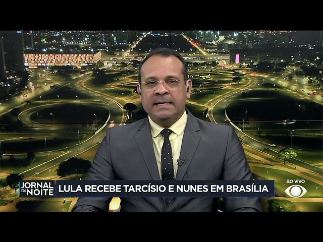 ⁣Lula recebe Tarcísio e Nunes em Brasília