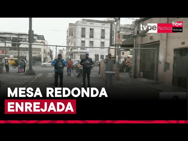 ⁣Municipalidad Metropolitana de Lima restringe acceso a Mesa Redonda por campaña navideña