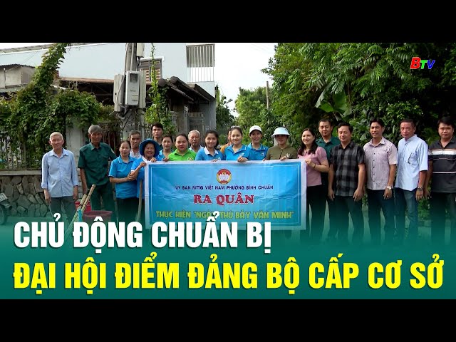 ⁣Chủ động chuẩn bị đại hội điểm Đảng bộ cấp cơ sở