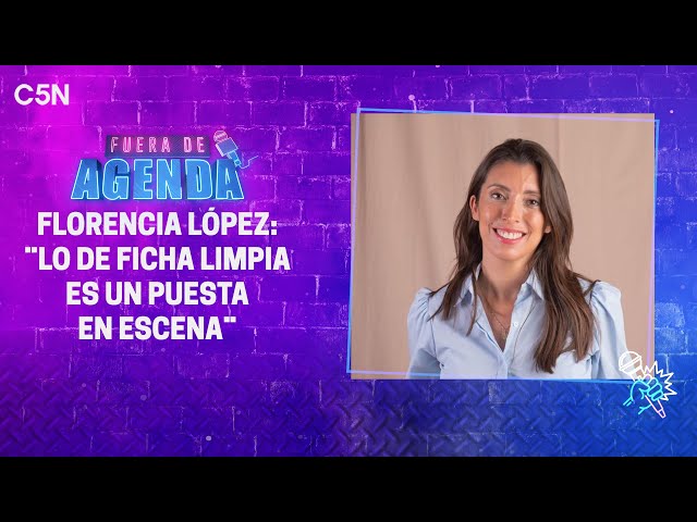 ⁣FUERA DE AGENDA | ENTREVISTA a la senadora FLORENCIA LÓPEZ